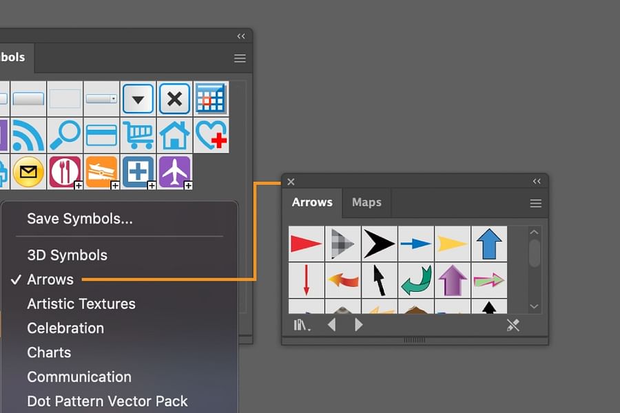 contact options icons
