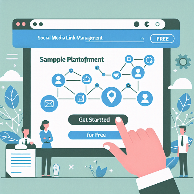 a screenshot of Linktree's homepage with the 'Get Started for Free' button highlighted