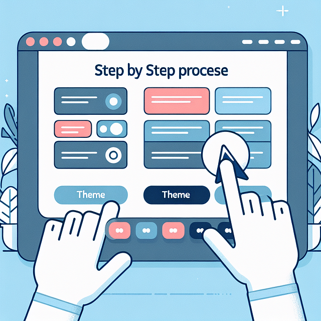 screenshot of Linktree theme selection