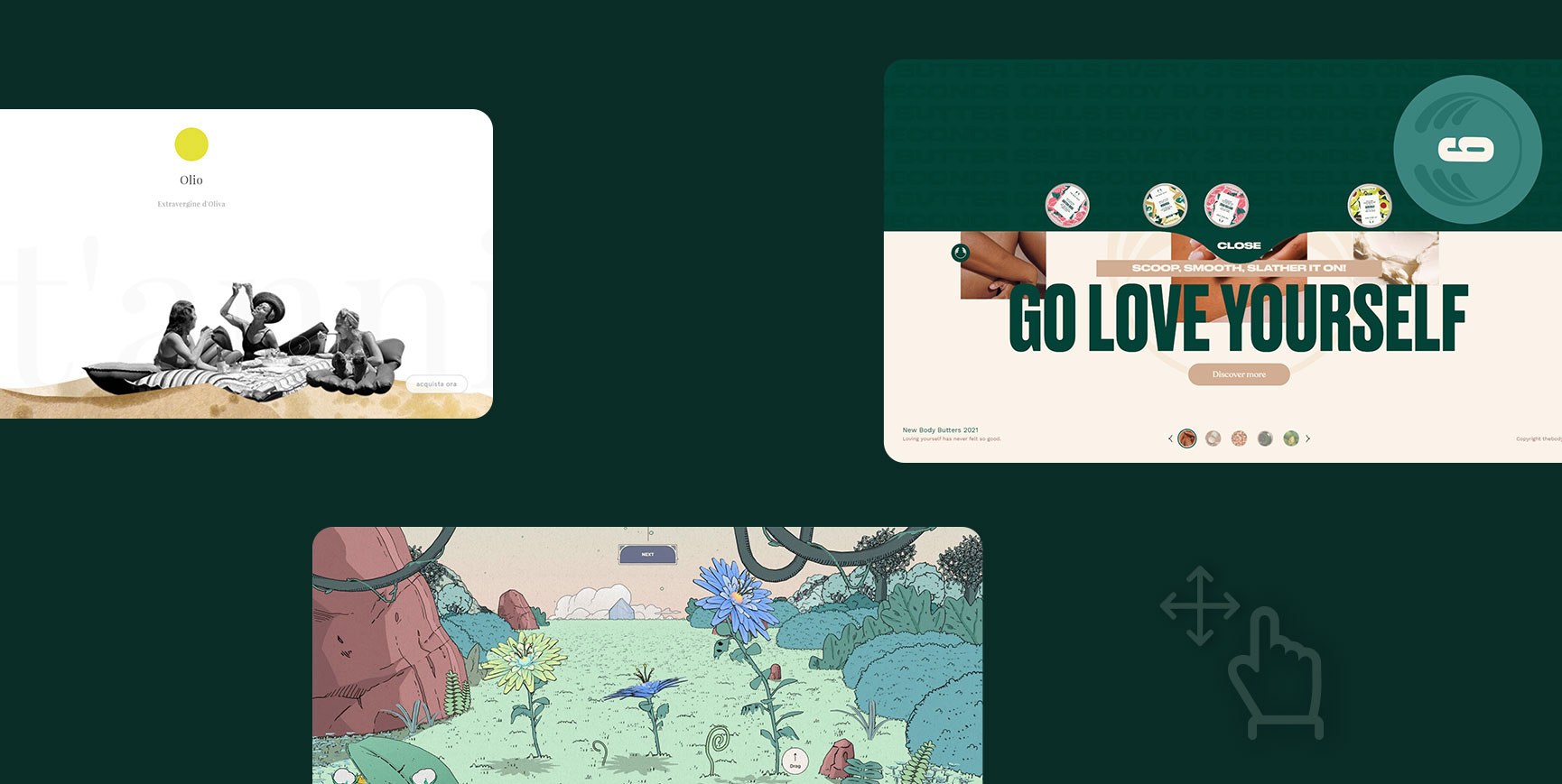 simple intuitive web navigation design