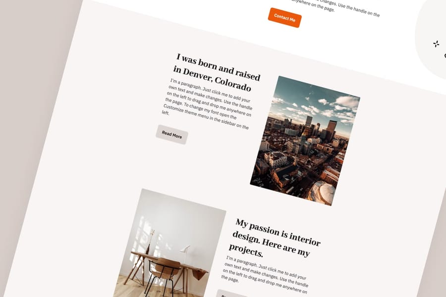 website layout design
