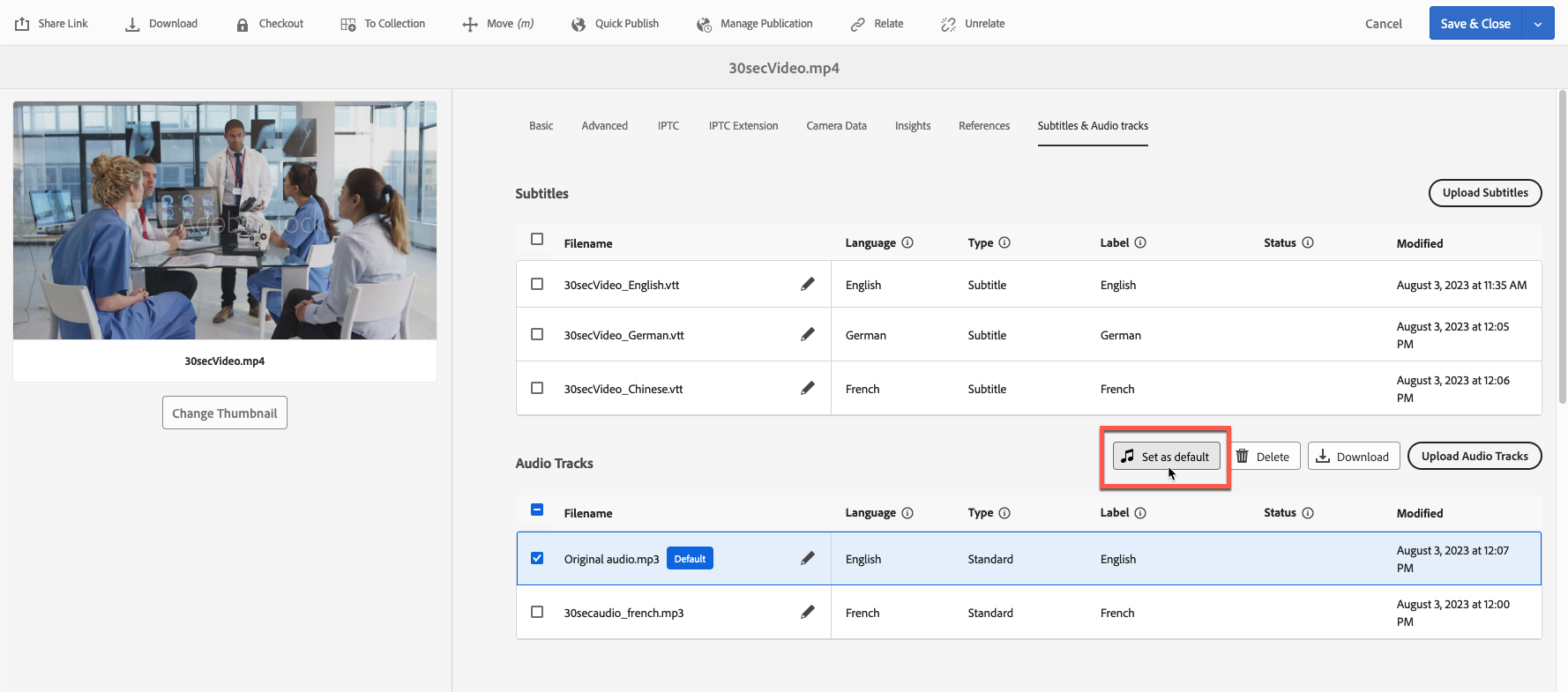highlighted web links