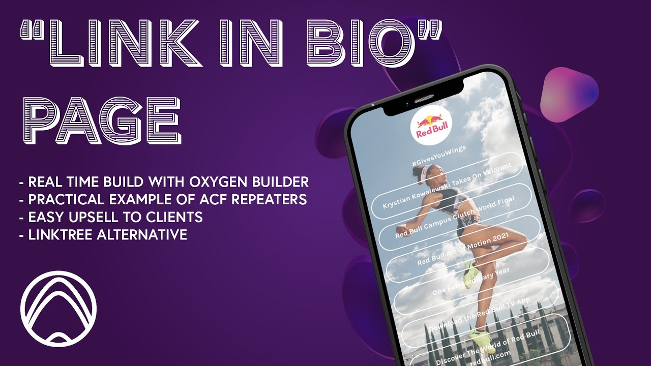 Red Bull Linktree theme