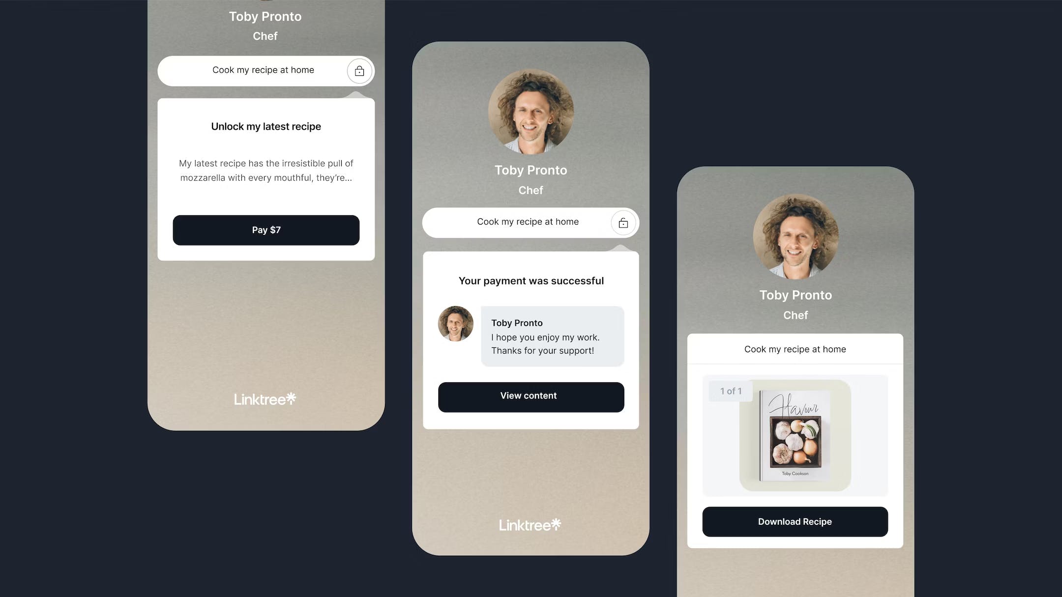 Spotify Linktree theme