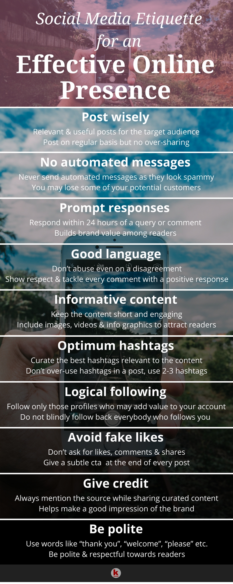 welcoming brand message