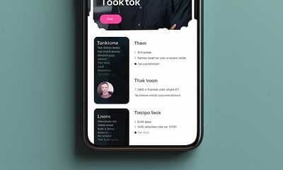 How to add a business link to a TikTok profile on Your Custom Link?